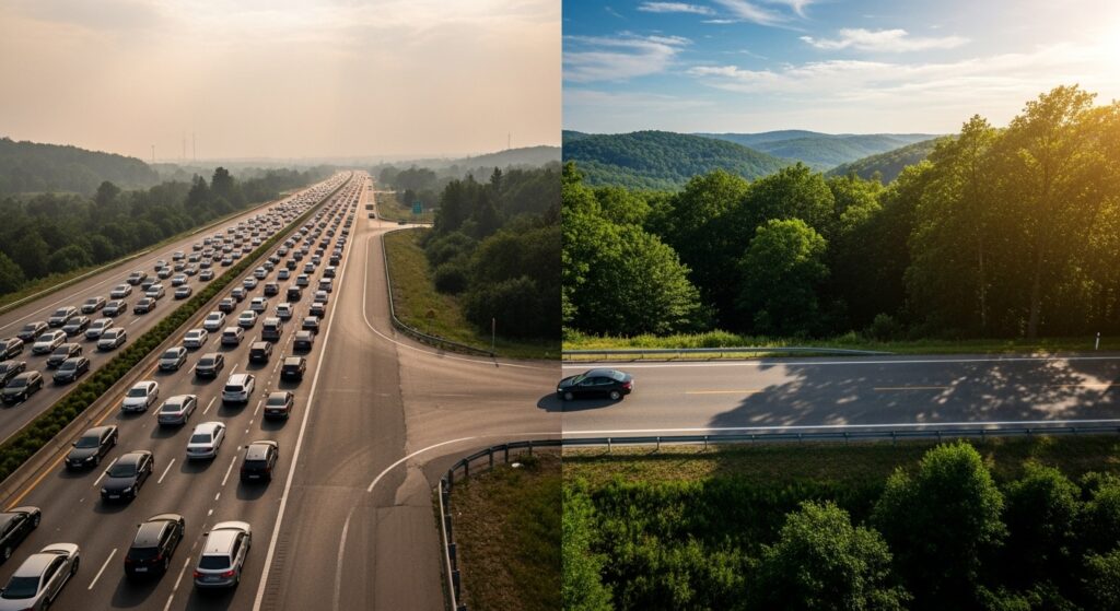 실시간 교통 정보