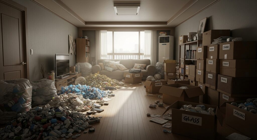 안양시-쓰레기집