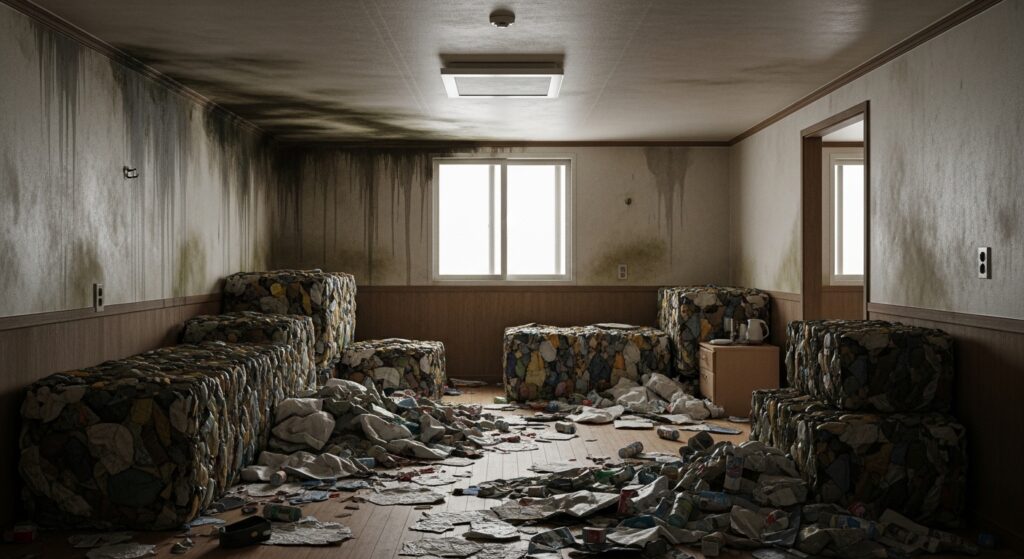 안양시-쓰레기집