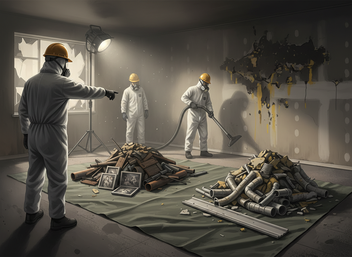 안양화재청소 - 살릴 것과 버릴 것을 구분하는 체계적인 분리 기준