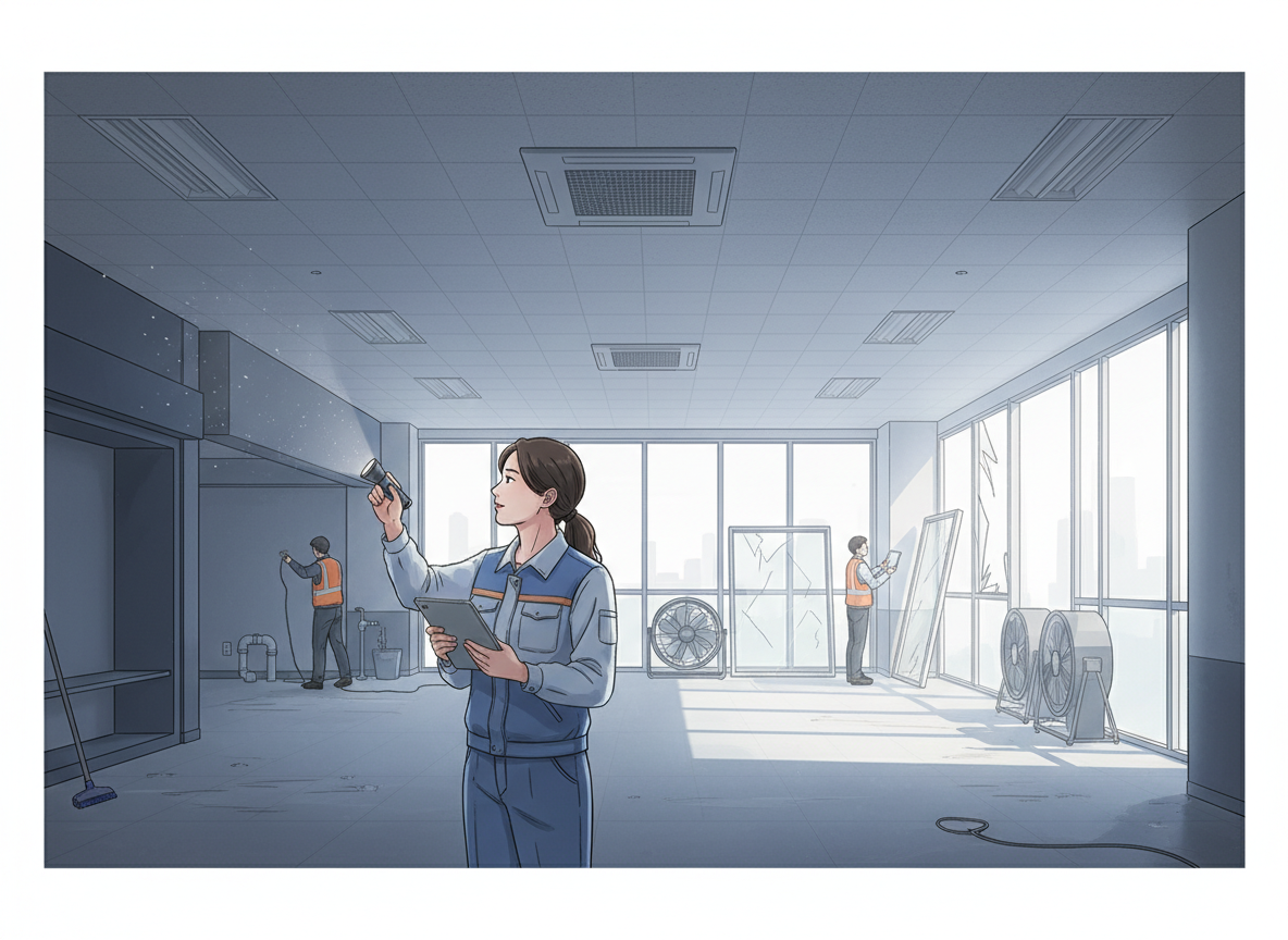 임대상가관리 청소 - 체계적인 점검을 위한 사전 준비사항