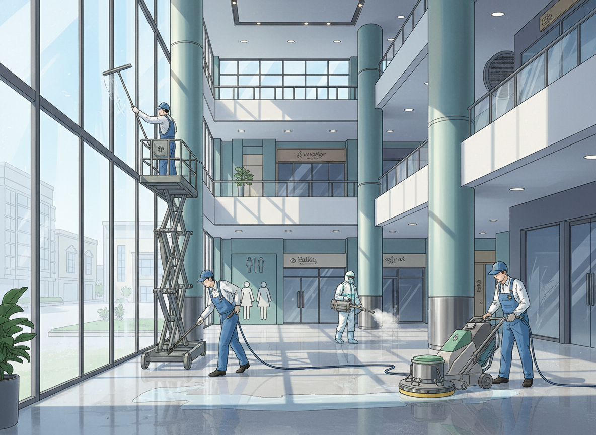 임대상가관리 청소 - 장기적인 가치 유지를 위한 효율적인 운영 관리