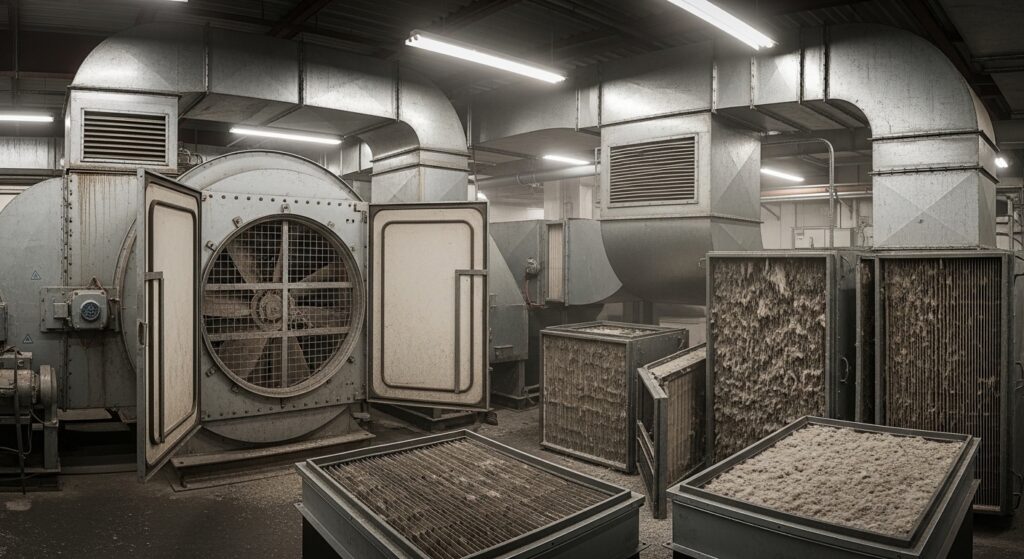 처인구 분진오염제거